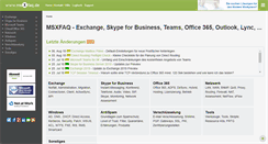 Desktop Screenshot of msxfaq.de